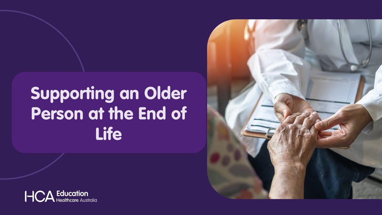 Supporting an Older Person at the End of Life (SQS)