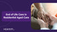End of Life in Residential Aged Care (SQS)