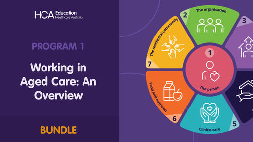 Program 1: Working in Aged Care: An Overview (Bundle) (SQS)