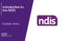 Introduction to NDIS (DS)