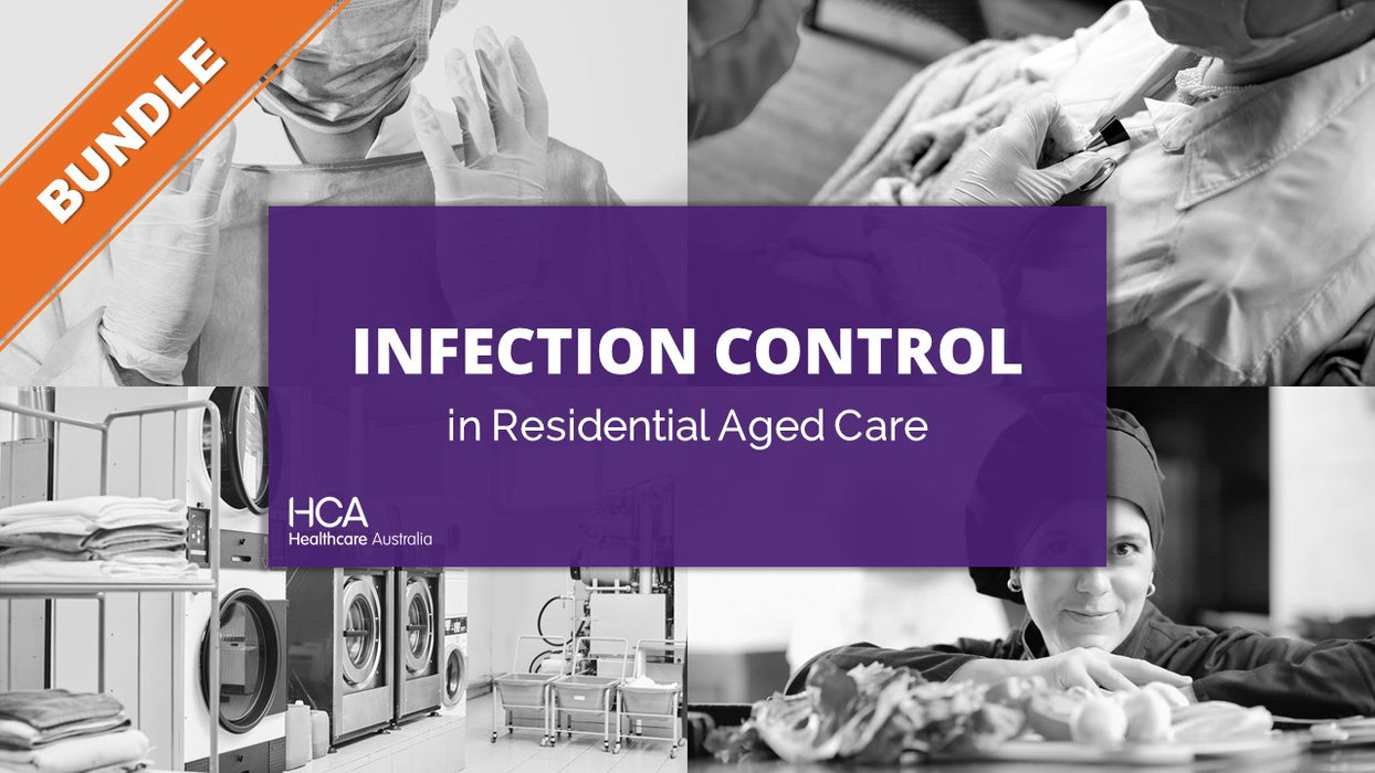 Infection Control - in Residential Aged Care (Bundle)