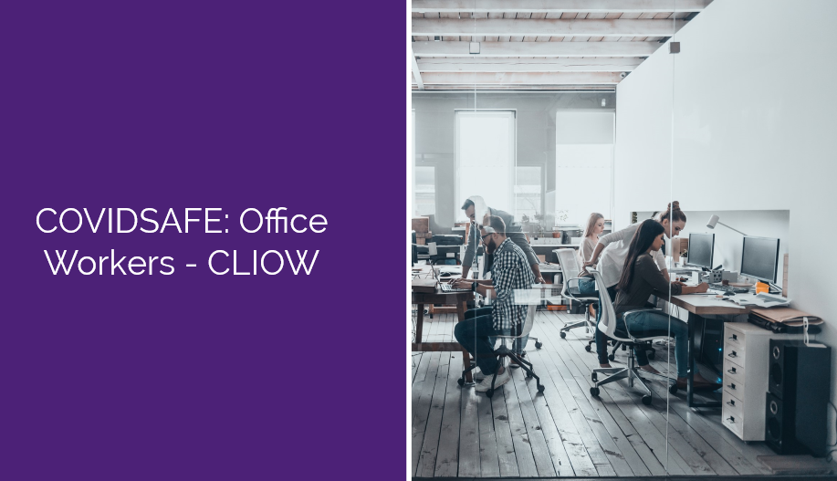 COVIDSAFE: Office Workers